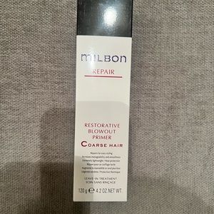 Milbon restorative blowout primer coarse hair